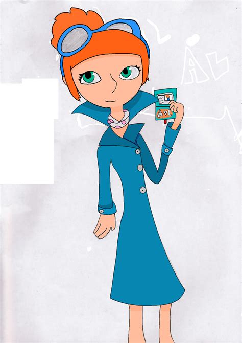 Despicable me 2 Lucy Wilde (Colored) by pikadee on DeviantArt