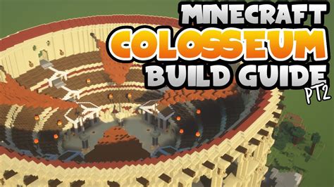 Minecraft Colosseum Tutorial part 2 - YouTube