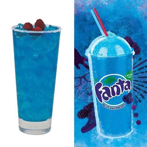 Homemade Fanta Blue Raspberry - 2 Ingredients Easy Recipe - Maria's Kitchen