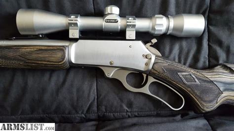 ARMSLIST - For Sale: Marlin 336 XLR Lever 30/30 Stainless & Grey Laminate