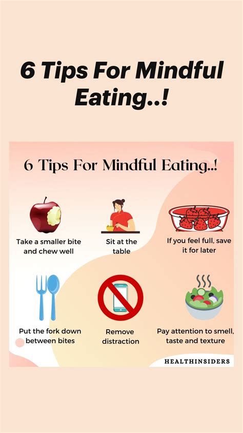 6 Tips For Mindful Eating..! | Mindful eating, Diet and nutrition ...