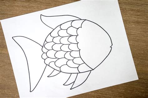 Rainbow Fish Printable Pdf