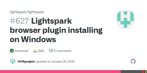 Lightspark browser plugin installing on Windows · Discussion #627 · lightspark/lightspark · GitHub