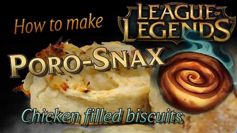 Poro-Snax League of Legends Food Recipe - Tandem Gamers - YouTube