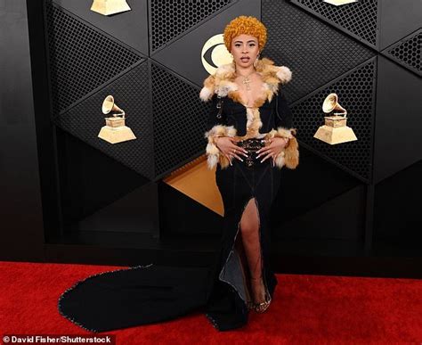 Ice Spice Stuns on the Red Carpet at the 2024 Grammy Awards as She Competes for Best New Artist ...