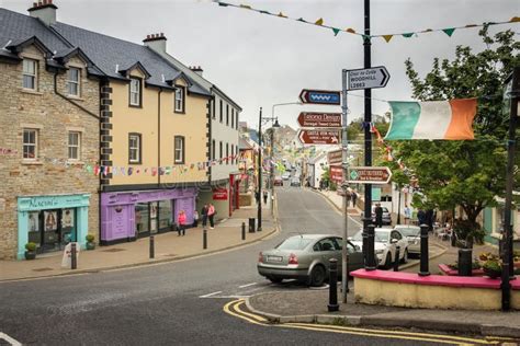 Main Street. Ardara. County Donegal Editorial Image - Image of festival, grill: 116284765