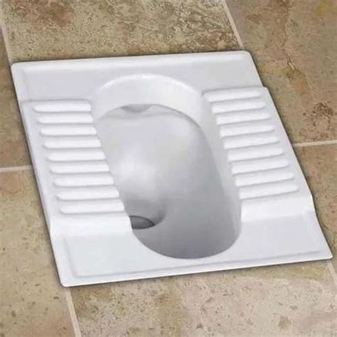 White P Trap Indian Toilet Seat, for Bathroom Fitting at best price in Thangadh