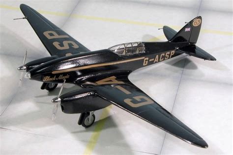 De Havilland D.H. 88 Comet Racer (G-ACSP "Black Magic") - Airfix/Heller ...