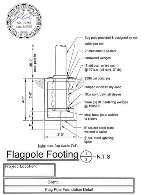 Flagpole Installation and Design - Interstate Pole Industries Flagpoles