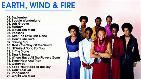 Best Songs Of Earth, Wind Fire -Earth, Wind Fire Greatest Hits | Best songs, Songs, Live songs