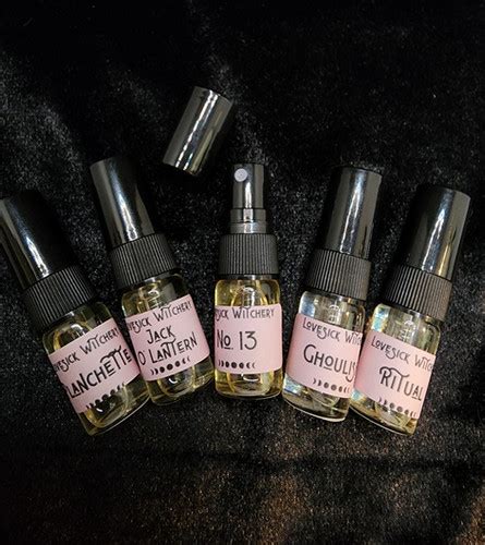 Perfume Oil Sample Set - choose your scents - 5 pack of samples | Lovesick Witchery