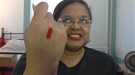 LOTD - NYX Round Lipstick in "Chaos"- Now THIS Is A Blue-Based Red Lipstick! 5-9-22 - YouTube
