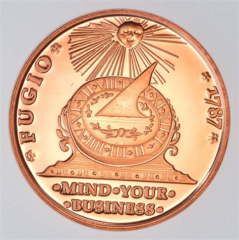 Fugio Cent - Tribute Series - 1 Oz .999 Fine Copper Round | Property Room