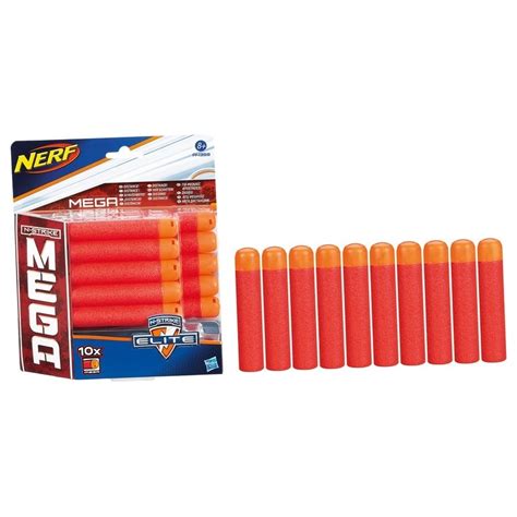 Nerf, MEGA Dart Refill 10 Pack - Elektronikk - CDON.COM