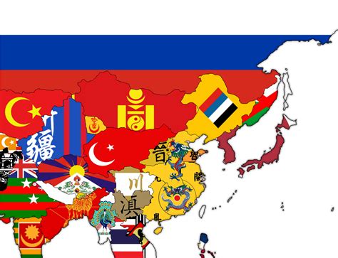 China Map Flag Art : r/Kaiserreich