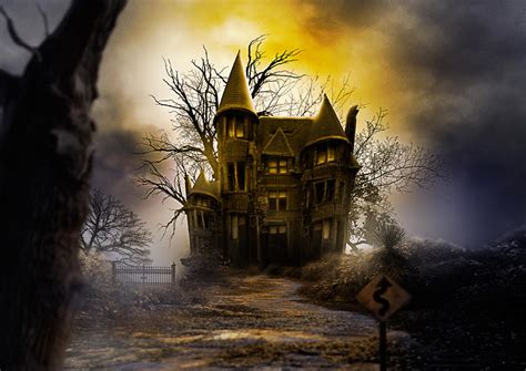 Haunted house by adrianamusettidavila on DeviantArt