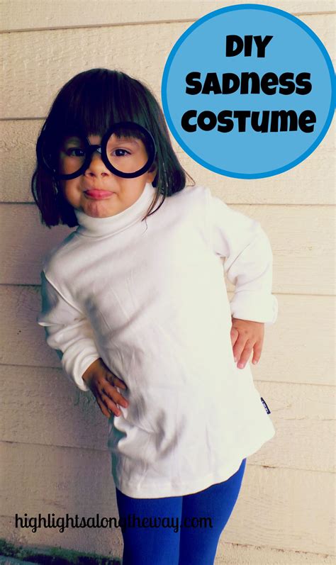 Sadness Costume, DIY Sadness costume from Inside Out