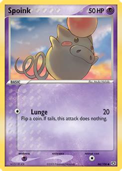 Spoink | Pokédex