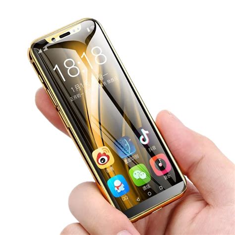 K TOUCH I9 Super Mini Phone 4G Smartphone Android 8.1 3GB 32GB 2000mAh Metal Frame Face ID WiFi ...