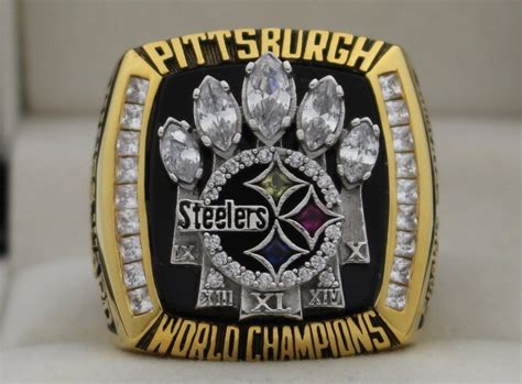 2005 Pittsburgh Steelers NFL Super Bowl Championship Rings Ring