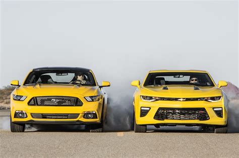 2016 Chevrolet Camaro SS vs. 2016 Ford Mustang GT Head 2 Head Comparison