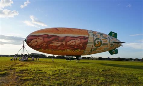 What it’s like to ride in a Subway blimp