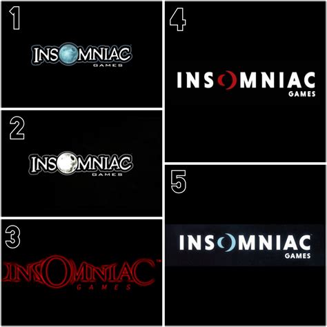 Which Insomniac Games' logo is your favorite? : r/InsomniacGames