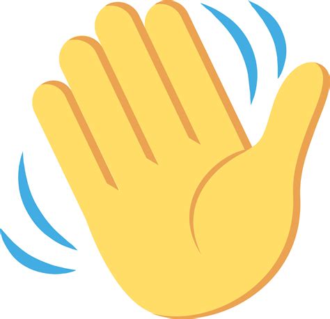 Waving Hand Emoji Download Ios Waving Hand Emoji Pnghand Emoji | Images and Photos finder