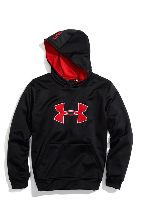 Under Armour ColdGear® Logo Hoodie (Big Boys) | Nordstrom