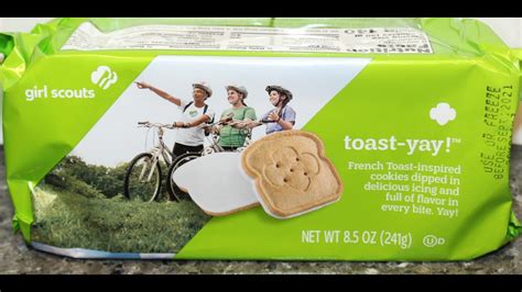 Girl Scout Cookies: Toast-Yay! Review - YouTube