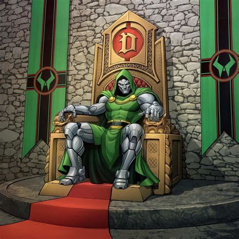 Dr Doom on the Throne by PatrickBrown on DeviantArt | Marvel characters art, Dr.doom, Doctor ...