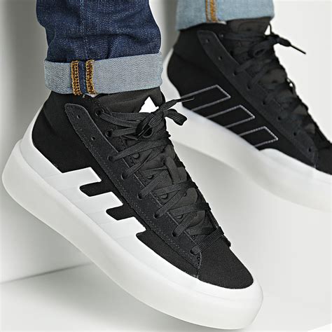 Adidas Sportswear - Baskets Znsored GZ2293 Core Black Cloud White - LaBoutiqueOfficielle.com