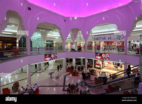 Seef Mall in Manama, Kingdom of Bahrain, Middle East Stock Photo - Alamy