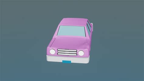 The Simpsons Family Car 3D Model - TurboSquid 2089832