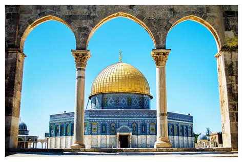 Photograph | Dome of the rock, Temple mount jerusalem, Jerusalem