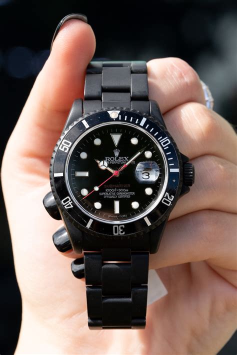 Why Every Luxury Watch Collector Needs an All-Black Timepiece