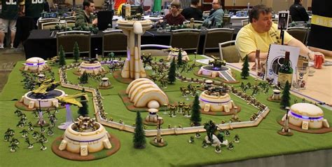 SHOWCASE: Amazing Tau Airfield Table - Adepticon 2013 - Bell of Lost ...