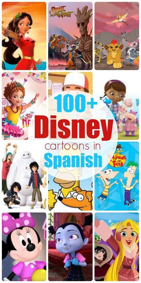 100+ AWESOME Spanish Cartoons From Disney - Pura Vida Moms