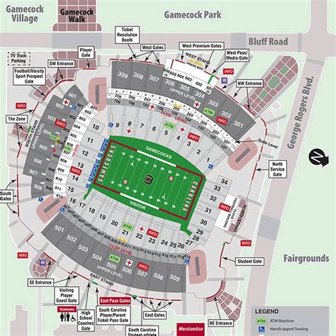 Usc Football Stadium Seating Map | Brokeasshome.com