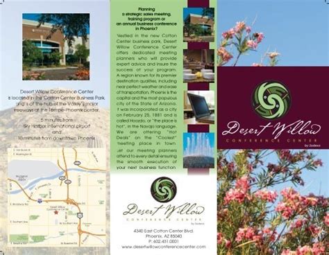 Download Our Brochure - Desert Willow Conference Center