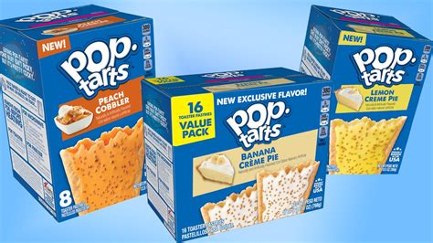 Pop Tarts' Newest Flavors Are Based On Iconic Fruit Desserts