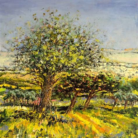 The orchard Painting by IneLouise Mourick | Saatchi Art