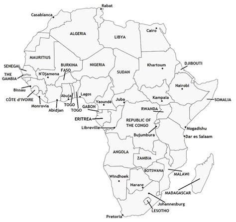 Fix the Africa Map Quiz