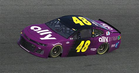 2019 Jimmie Johnson Ally Concept v1 by Anthony Mahone - Trading Paints