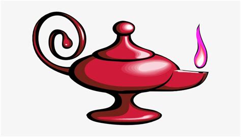 Genie Lamp Drawing At Getdrawings - Art Of Wishing [book] Transparent PNG - 600x389 - Free ...
