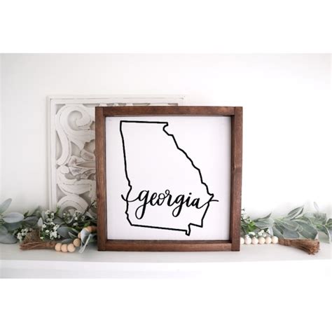 Georgia Sign - Etsy