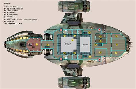 Pin by Adria Summers on Sci-Fi, Cyberpunk, and Space Cowboys | Deck layout, Spaceship design ...