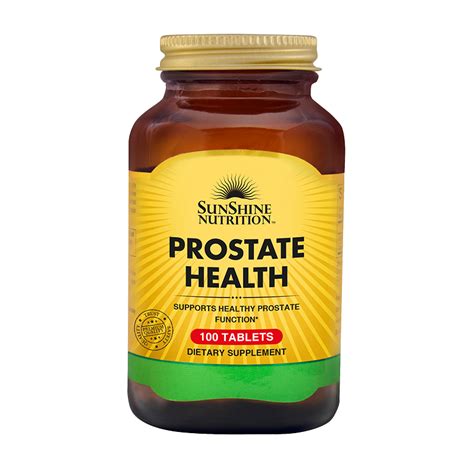 PROSTATE HEALTH TABLET 100S - Sunshine Nutrition