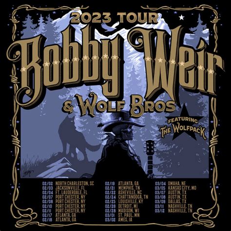 Announcing The Bobby Weir & Wolf Bros 2023 Winter Tour – Bob Weir