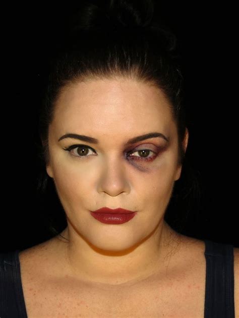 Halloween Series 2015: Bruised/Black Eye | Black eye makeup, Black halloween makeup, Halloween ...